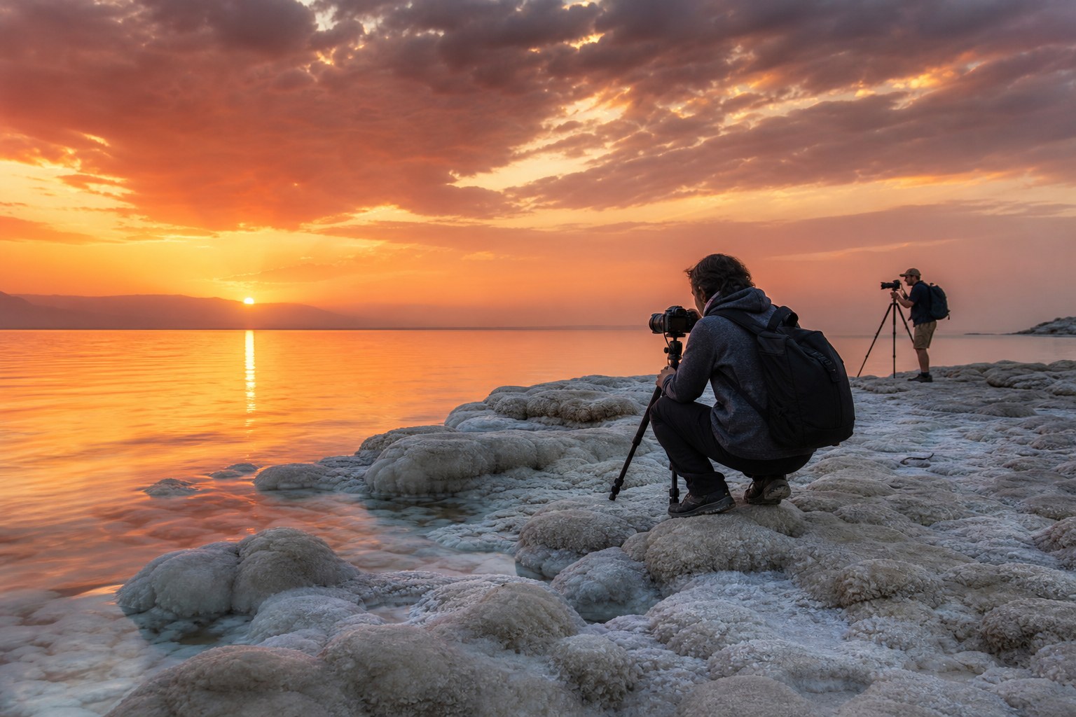 Dead Sea sunrise photography tour