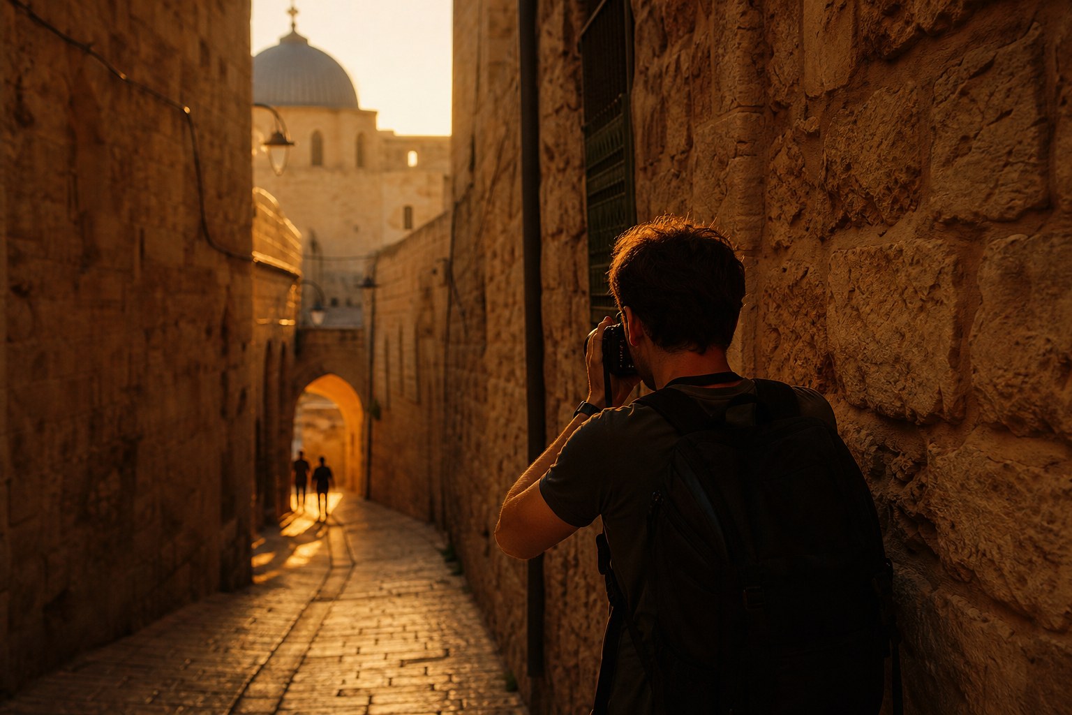 Jerusalem Old City alley photography tour